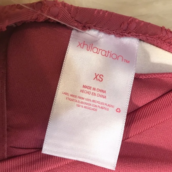 5/$25 Xhilaration One Piece Swimsuit Floral - Picture 4 of 4